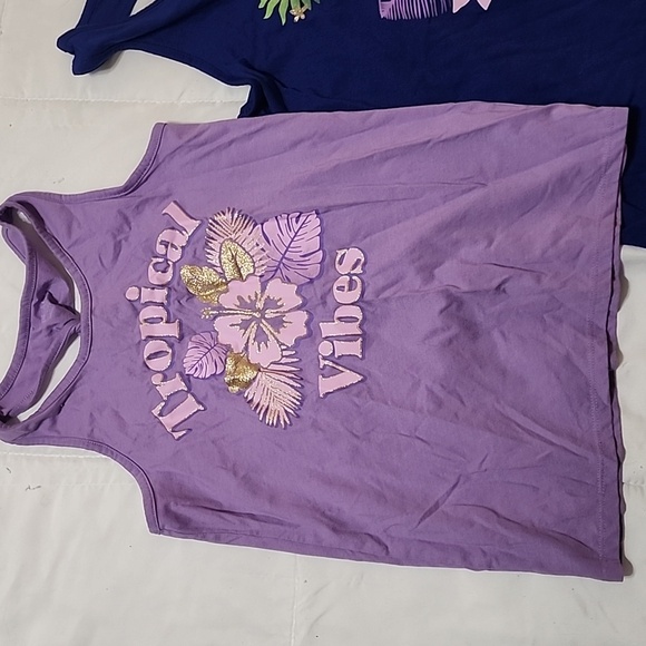 NWT Girls The Childrens Place Tanks XL 14 - Picture 3 of 5